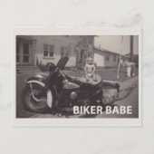 Carte Postale biker (Devant)
