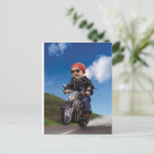 Carte Postale Biker Babe (Debout devant)