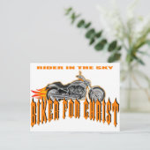 Carte Postale Biker pour Christ (Debout devant)