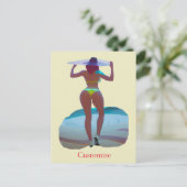 Carte Postale Bikini Booty Beach Girl Thunder_Cove (Debout devant)