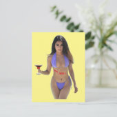 Carte Postale Bikini brun beauté Thunder_Cove (Debout devant)