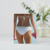 Carte postale bikini d'été (Debout devant)
