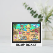 Carte Postale Bikini Rump Roast amusant Offbeat Tee - shirts & C (Debout devant)