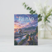 Carte Postale Bilbao Espagne (Debout devant)