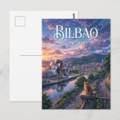Carte Postale Bilbao Espagne (Devant / Derrière)