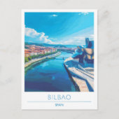 Carte Postale Bilbao Espagne Vintage voyage (Devant)