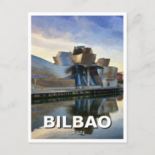 Carte Postale Bilbao Guggenheim Museum Travel