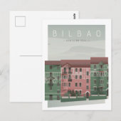 Carte Postale BILBAO ・ Soul du Nord ・ Kirikiño (Devant / Derrière)