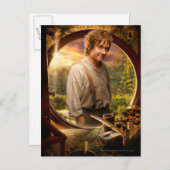 Carte Postale BILBO BAGGINS™ dans le collage de bordures (Devant / Derrière)
