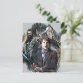 Carte Postale BILBO BAGGINS™, THORIN OAKENSHIELD™ & Gandalf (Debout devant)