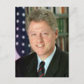 Carte Postale Bill Clinton (Devant)