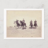 Carte Postale Bill Cody et Riders (Devant)