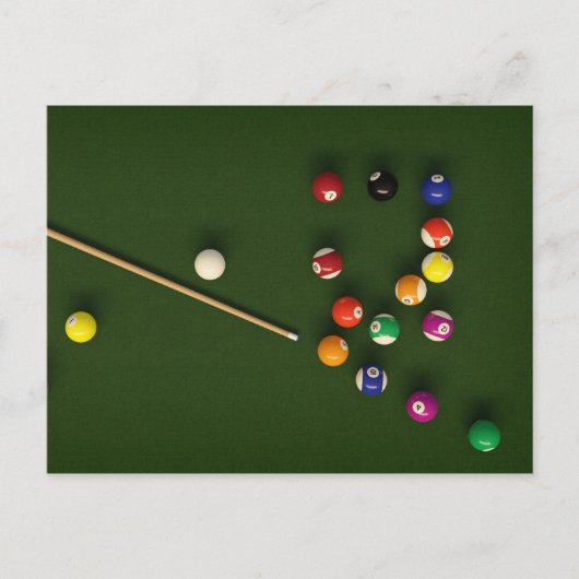 Carte postale Billard (Devant)