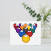 Carte Postale Billard : Billard : Billard (Debout devant)