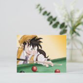 Carte Postale Billard (carte postale) (Debout devant)