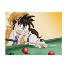 Billard (carte postale)