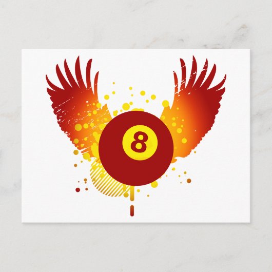 Carte Postale billard hi-fi (Devant)