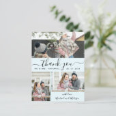 Carte Postale Billet de Mariage de collection de photos de scrip (Debout devant)