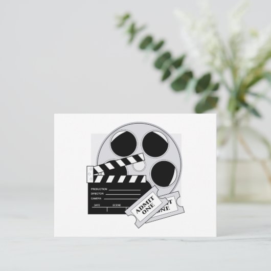 Carte Postale Billets vidéo (Debout devant)