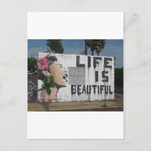 Carte Postale Billie Holiday Street Art