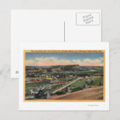 Carte Postale Billings, Montana - Chemin de la Otter noire (Devant / Derrière)