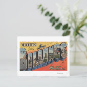 Carte Postale Billings, Montana - Grandes Lettres Scènes 2 (Debout devant)