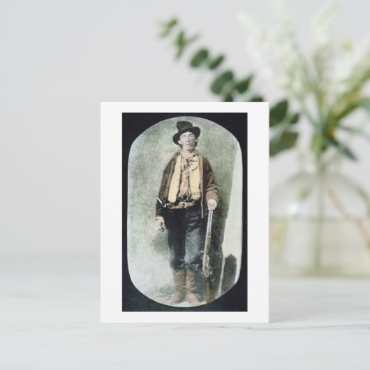 Carte Postale Billy the Kid (Debout devant)
