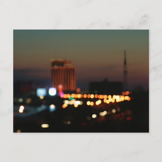 Carte Postale Biloxi Bokeh (Devant)
