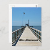 Carte Postale Biloxi, MS (Devant / Derrière)