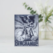 Carte Postale Bingham & Co. Velocipedes (Debout devant)