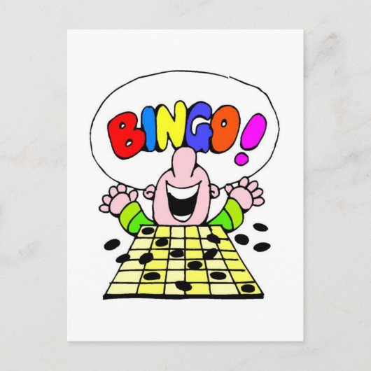 Carte Postale Bingo (Devant)