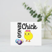 Carte Postale Bingo Chick (Debout devant)