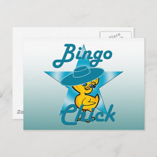 Carte Postale Bingo Chick #7 (Devant / Derrière)