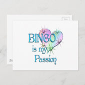 Carte Postale Bingo Passion (Devant / Derrière)