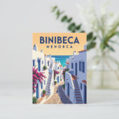 Carte Postale Binibeca Vell Espagne (Debout devant)