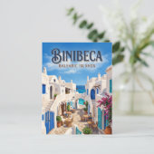 Carte Postale Binibeca Vell Espagne (Debout devant)