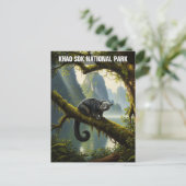 Carte Postale Binturong in Khao Sok National Park Thaïlande (Debout devant)