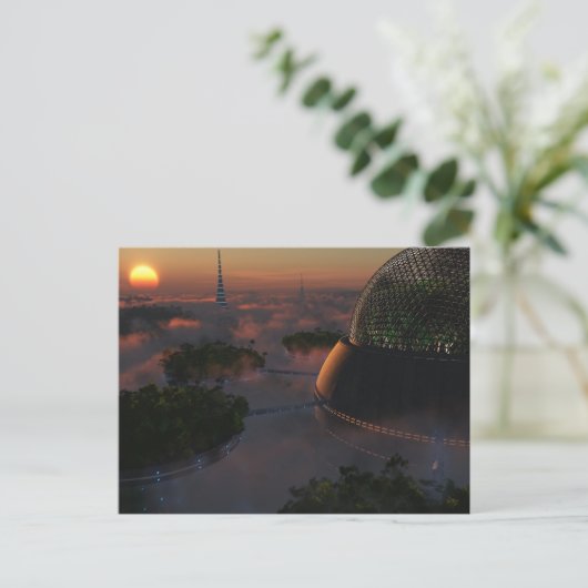 Carte postale Biodome (Debout devant)
