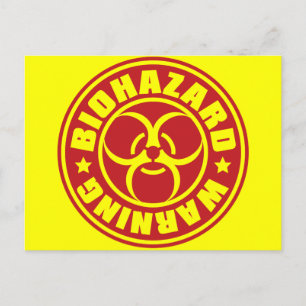 CARTE POSTALE BIOHAZARD