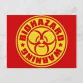 CARTE POSTALE BIOHAZARD (Devant)