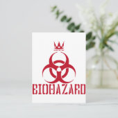CARTE POSTALE BIOHAZARD(赤) (Debout devant)