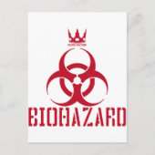 CARTE POSTALE BIOHAZARD(赤) (Devant)
