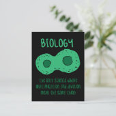 Carte Postale Biologiste (Debout devant)