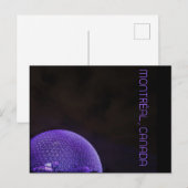 Carte Postale Biosphère de Montréal (Devant / Derrière)