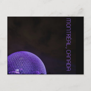 Carte Postale Biosphère de Montréal