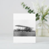 Carte Postale Biplane Airliner, 1919 (Debout devant)