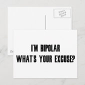 Carte Postale Bipolaire (Devant / Derrière)