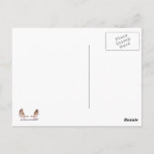 Carte Postale Birch à la crème de framboise (Dos)