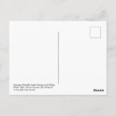 Carte Postale Birch blanc du lac George | Georgia O'keeffe | (Dos)