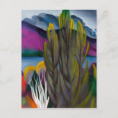 Carte Postale Birch blanc du lac George | Georgia O'keeffe | (Devant)